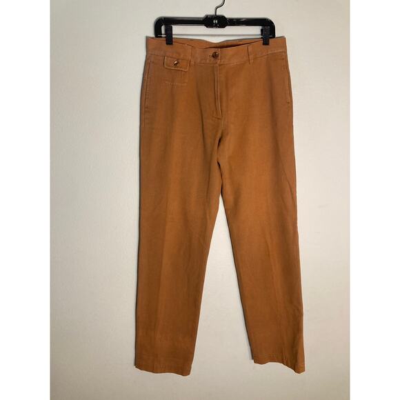 Dries Van Noten Mens Trousers Khaki Pants Soft Brown ~ Sz 38 ~ Pristine & Iconic - Picture 4 of 8